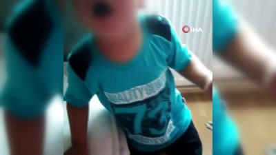 sigara -  Annenin çocuğuna işkencesi kamerada Videosu