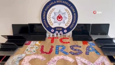 bellek -  Bursa’da 34 milyon liralık yasa dışı bahis operasyonu Videosu