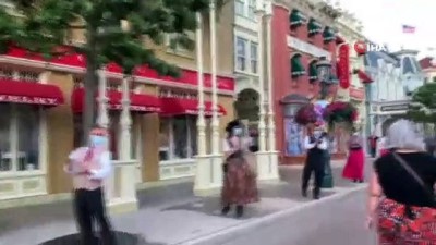 alabalik -  - Disneyland Paris 7.5 ay sonra kapılarını yeniden açtı Videosu