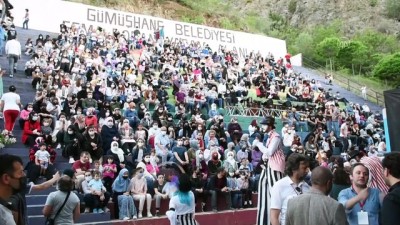 tiyatro festivali - GÜMÜŞHANE - Açık hava tiyatro festivali başladı Videosu