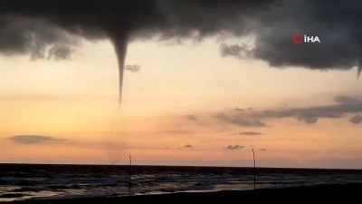  Hatay'da 8 ayrı noktada çıkan hortum böyle görüntülendi