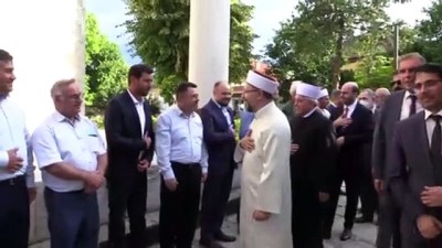 yeni cami - ÜSKÜP - Diyanet İşleri Başkanı Erbaş, Kuzey Makedonya’yı ziyaret etti (2) Videosu