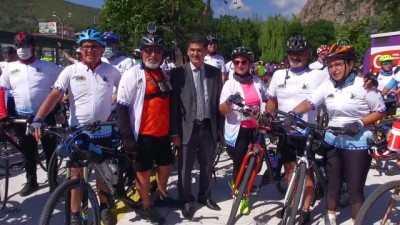 tarihi mekan - AFYONKARAHİSAR - Frigya Bisiklet Festivali başladı Videosu