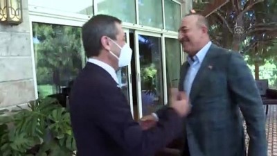 iletisim - ANTALYA - Çavuşoğlu, KKTC Dışişleri Bakanı Ertuğruloğlu ile görüştü Videosu