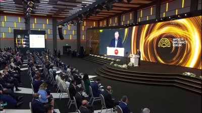iletisim - ANTALYA - Cumhurbaşkanı Erdoğan: 'Uluslararası toplum salgının yıkıcı etkilerini yönetmede iyi bir imtihan veremedi' Videosu