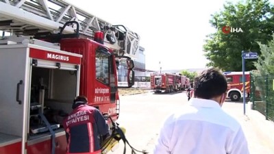  Başkent'te organize sanayi bölgesinde yangın