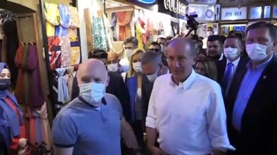 kapali carsi - BURSA - Memleket Partisi Genel Başkanı İnce partisinin Bursa İl Başkanlığını açtı Videosu