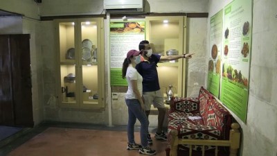 saglik gorevlisi - GAZİANTEP - Gaziantep'in mutfak kültürü bu müzede yaşatılıyor Videosu