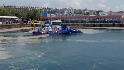 lodos - İSTANBUL - Müsilaj temizleme çalışmaları sürüyor Videosu