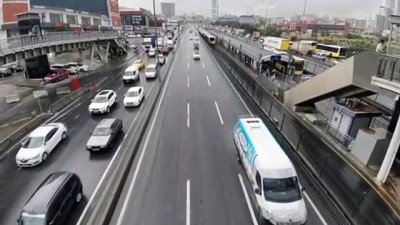 akalan - İSTANBUL - Sağanak etkili oluyor - D-100 Haramidere Videosu