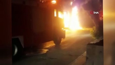 cay ocagi -  Kahramanmaraş’ta iş yeri yangını Videosu