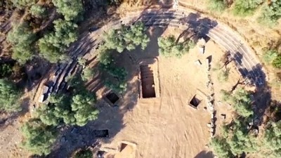 mimari - MUĞLA - 2 bin 200 yıl önce yaptırılan Zeus Tapınağı eski ihtişamına kavuşuyor Videosu