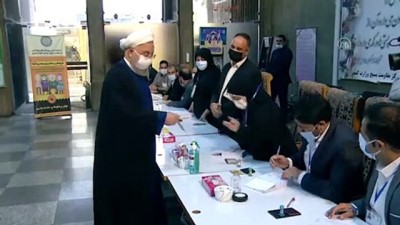 iran - TAHRAN - İran Cumhurbaşkanı Ruhani oyunu kullandı Videosu
