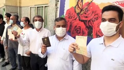 iran - TAHRAN - İran'da 13. Cumhurbaşkanlığı Seçimleri için oy verme işlemi devam ediyor Videosu