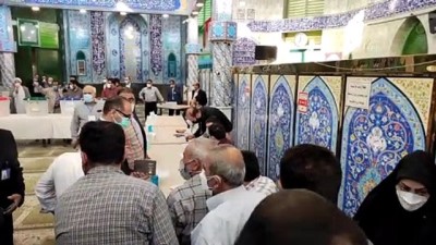 iran - TAHRAN - İran'da halk cumhurbaşkanlığı seçimleri için sandık başında (2) Videosu
