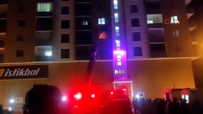 itfaiye merdiveni -  Ağrı’da binada çıkan yangın korkuttu Videosu