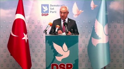 siyasi partiler - ANKARA - DSP Genel Başkanı Aksakal: 'Yeni anayasa halkın parlamento ve yerel yönetimlerde eksiksiz temsilini sağlamalı' Videosu