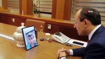 rehin -  Bakan Muş'tan İzmir'de rehin alınan gümrük personeline geçmiş olsun telefonu Videosu