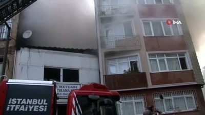 nadan -  Beyoğlu'nda halı fabrikasındaki yangın 6 katlı binaya sıçradı Videosu