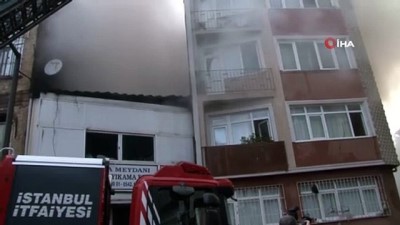 saglik ekibi -  Beyoğlu'nda halı fabrikasındaki yangın 6 katlı binaya sıçradı Videosu