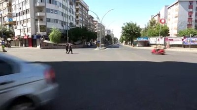 market -  Diyarbakır’da kısıtlama sessizliği Videosu