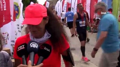 Edirne maratonuna damga vurdular