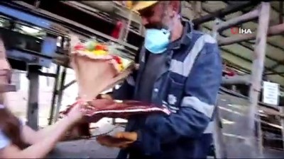 ambulans soforu -  Evlatlarından babalarına telsiz anonsundan sürpriz ‘Babalar Günü’ kutlaması Videosu
