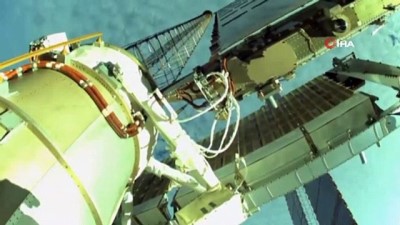 uzay istasyonu -  - ISS’deki astronotlar uzay yürüyüşüne çıktı Videosu