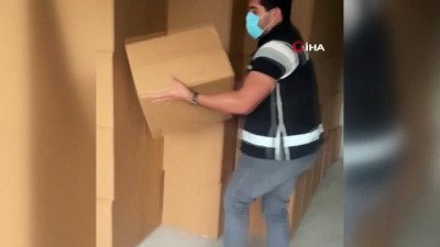 kacak -  Adana'da 2 milyon 750 bin kaçak makaron ele geçirildi Videosu