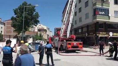 uttu -  Bacada çıkan yangın korkuttu Videosu