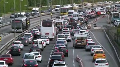 mobil uygulama -  Kısıtlama sonrası İstanbul’da trafik yoğunluğu Videosu