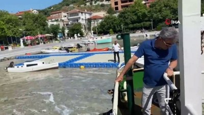 lodos -  Marmara'da müsilaj temizleme çalışmaları devam ediyor Videosu