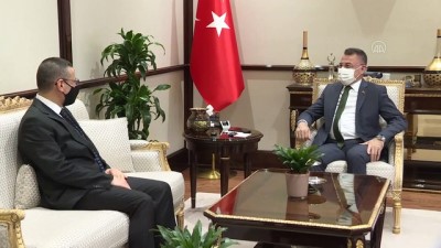 gorev suresi - ANKARA - Cumhurbaşkanı Yardımcısı Oktay, Sayıştay Başkanı Baş'ı kabul etti Videosu