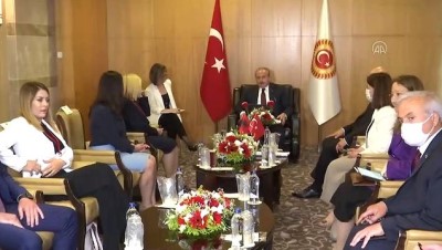 atmosfer - ANTALYA - TBMM Başkanı Şentop, Arnavutluk Meclis Başkanvekili Hysi'yi kabul etti Videosu
