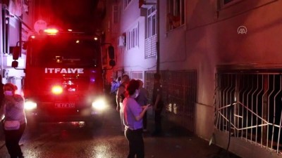 nadan - BURSA -  Bir apartmanda çıkan yangında 3 kişi dumandan etkilendi Videosu