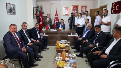 yangin yeri - IĞDIR - Bakan Pakdemirli, MHP Iğdır İl Başkanlığını ziyaretinde konuştu Videosu