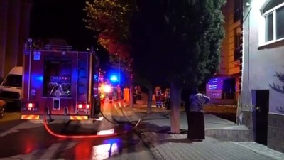bebek - KIRIKKALE - Bir apartmanda çıkan yangında 4 kişi dumandan etkilendi Videosu
