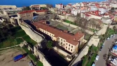 benin -  Tarihi Sinop Cezaevi restorasyonunda Selçuklu dönemine ait kitabeler ortaya çıktı Videosu