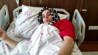  Temizlik yaparken sandalyeden düşüp ağır yaralanan kadın, Siirt'te ilk kez uygulanan yöntemle hayata tutundu