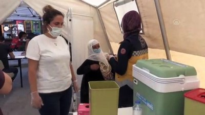 AĞRI - Sağlık ekipleri Kovid-19 vaka sayılarını düşürmek için aşı seferberliğinde