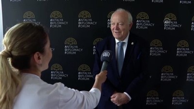 ayrimcilik - ANTALYA - BM Medeniyetler İttifakı Yüksek Temsilcisi Moratinos'tan nefret ve düşmanlığa karşı birleşme çağrısı Videosu