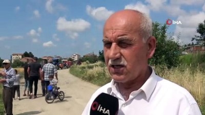 geri cekilme -  Bafra Ovası'nda arpa hasadı başladı Videosu