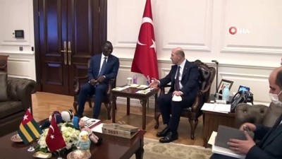 cekim -  - Bakan Soylu, Togo Güvenlik ve Sivil Savunma Bakanı Damehame Yark ile bir araya geldi Videosu