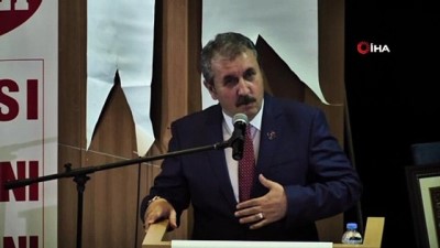 cumhuriyet -  BBP Genel Başkanı Mustafa Destici Sivaslılarla bir araya geldi Videosu