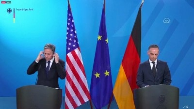 disisleri bakanlari - BERLİN - ABD Dışişleri Bakanı Blinken, Alman mevkidaşı Maas ile görüştü Videosu