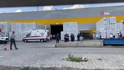 saglik ekibi -  - Fabrikada çıkan gazdan çok sayıda işçi zehirlendi Videosu