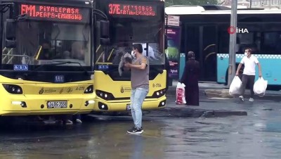 yagis uyarisi -  İstanbul'da sağanak yağış başladı Videosu