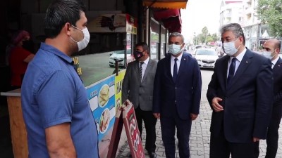 esnaf - OSMANİYE - Vaka sayısı en az olan Osmaniye'de, Vali Yılmaz'dan 'kuralları gevşetmeyin' uyarısı Videosu