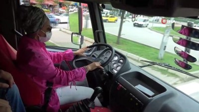 agir vasita -  Samsun'un tek kadın ağır vasıta direksiyon öğretmeni Videosu