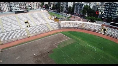 iha -  Tarihi 5 Ocak Stadı'nın çimleri sökülüyor Videosu